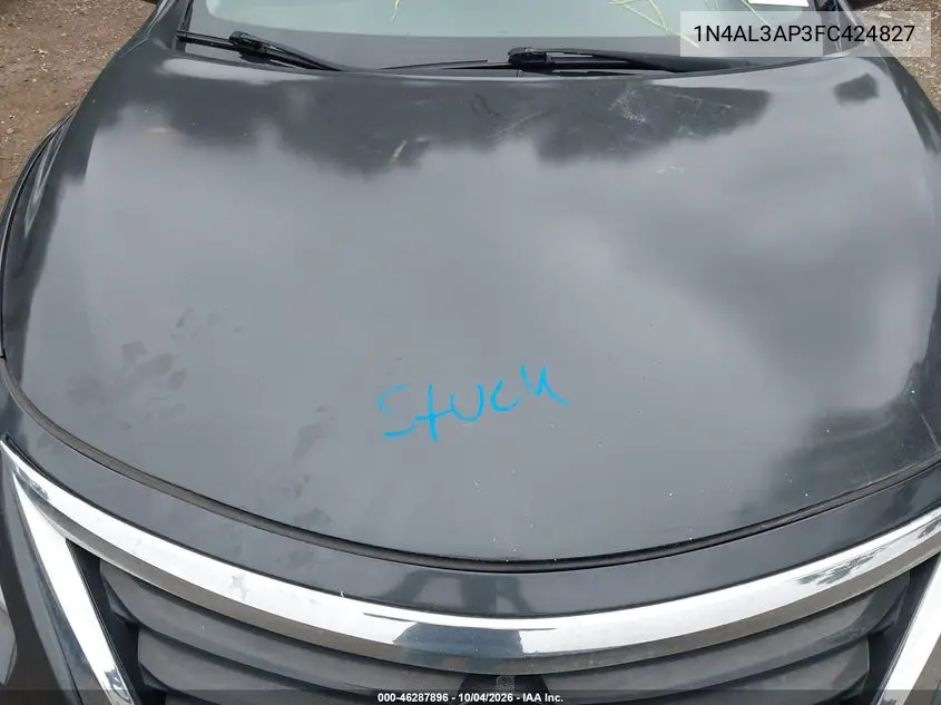 2015 NISSAN ALTIMA VIN 1N4AL3AP3FC424827 — фото 10