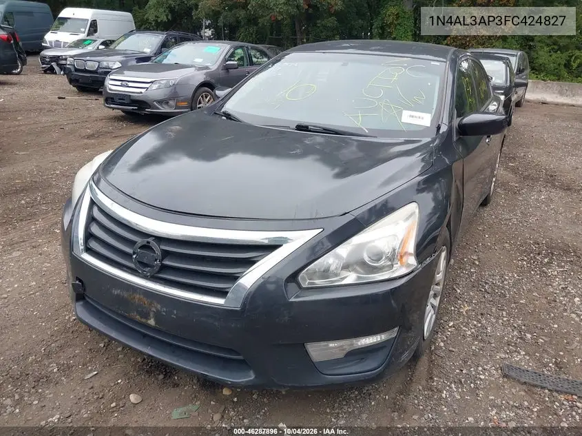 2015 NISSAN ALTIMA VIN 1N4AL3AP3FC424827 — фото 6