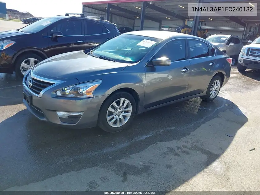 2015 NISSAN ALTIMA VIN 1N4AL3AP1FC240132 — фото 2