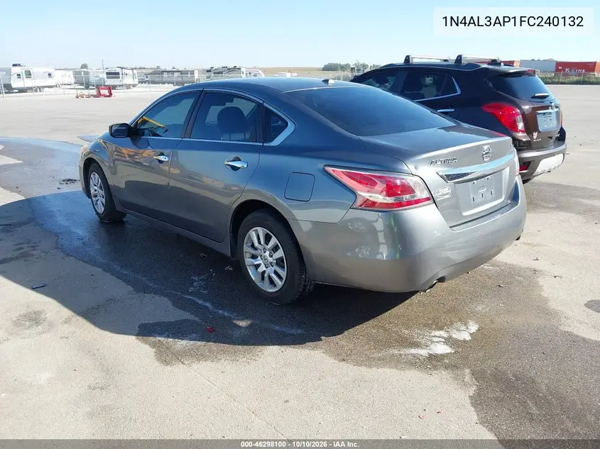 2015 NISSAN ALTIMA VIN 1N4AL3AP1FC240132 — фото 3