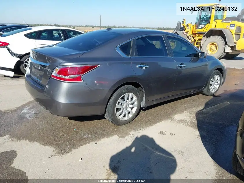 2015 NISSAN ALTIMA VIN 1N4AL3AP1FC240132 — фото 4