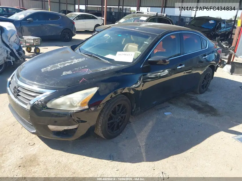 2015 NISSAN ALTIMA VIN 1N4AL3AP6FC434834 — фото 2