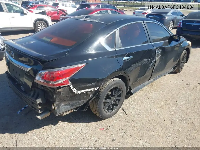 2015 NISSAN ALTIMA VIN 1N4AL3AP6FC434834 — фото 4