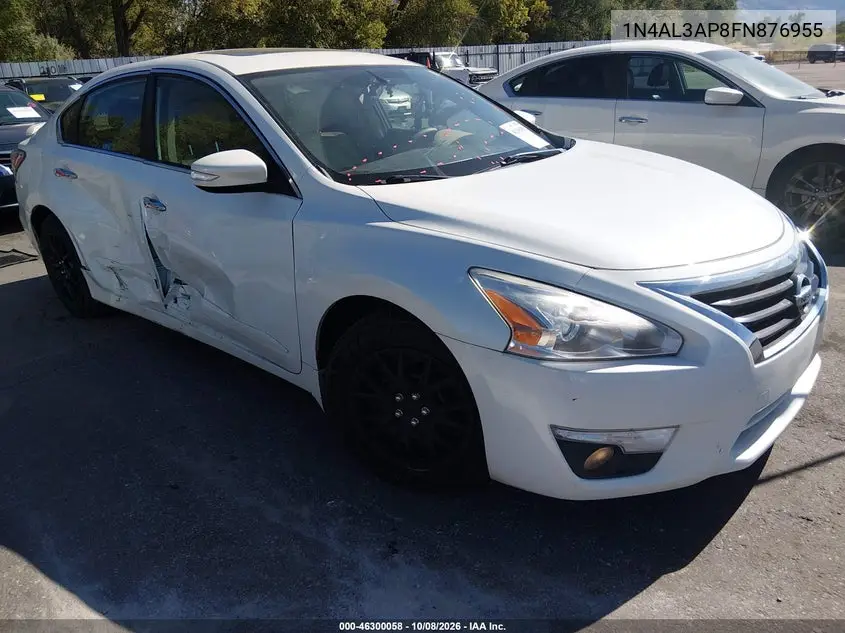 NISSAN ALTIMA 2015, VIN 1N4AL3AP8FN876955