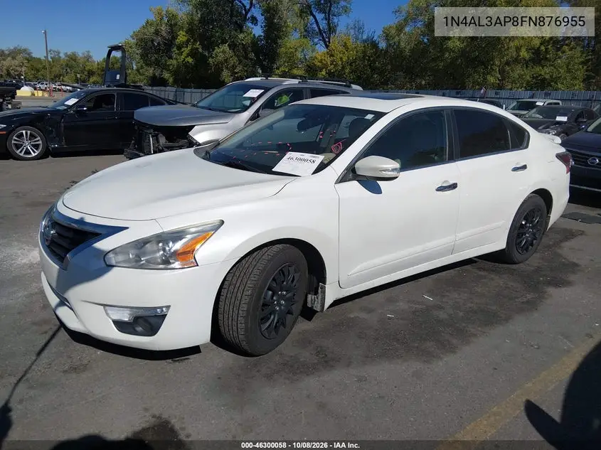 2015 NISSAN ALTIMA VIN 1N4AL3AP8FN876955 — фото 2