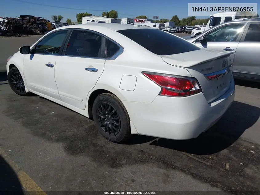 2015 NISSAN ALTIMA VIN 1N4AL3AP8FN876955 — фото 3