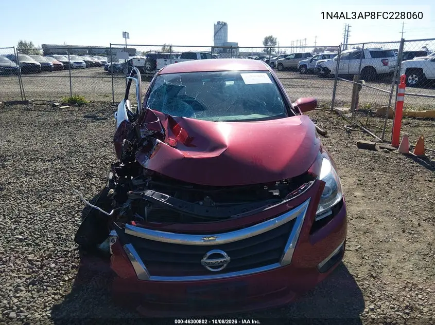 2015 NISSAN ALTIMA VIN 1N4AL3AP8FC228060 — фото 12