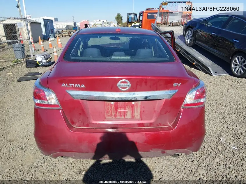 2015 NISSAN ALTIMA VIN 1N4AL3AP8FC228060 — фото 16