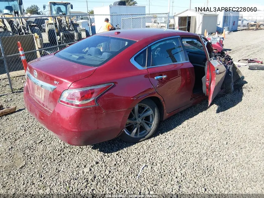 2015 NISSAN ALTIMA VIN 1N4AL3AP8FC228060 — фото 4