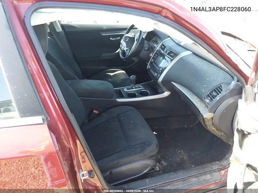 2015 NISSAN ALTIMA VIN 1N4AL3AP8FC228060 — фото 5