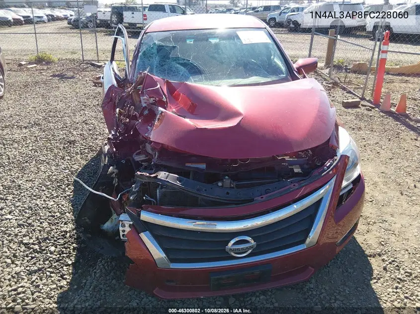 2015 NISSAN ALTIMA VIN 1N4AL3AP8FC228060 — фото 6