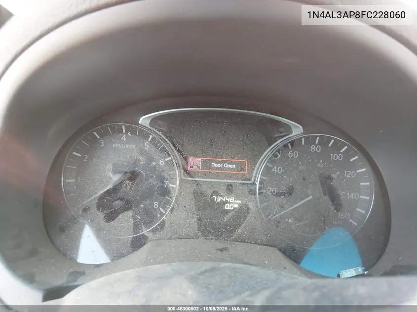 2015 NISSAN ALTIMA VIN 1N4AL3AP8FC228060 — фото 7