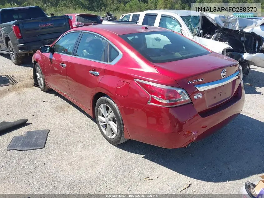 2015 NISSAN ALTIMA VIN 1N4AL3AP4FC288370 — фото 3