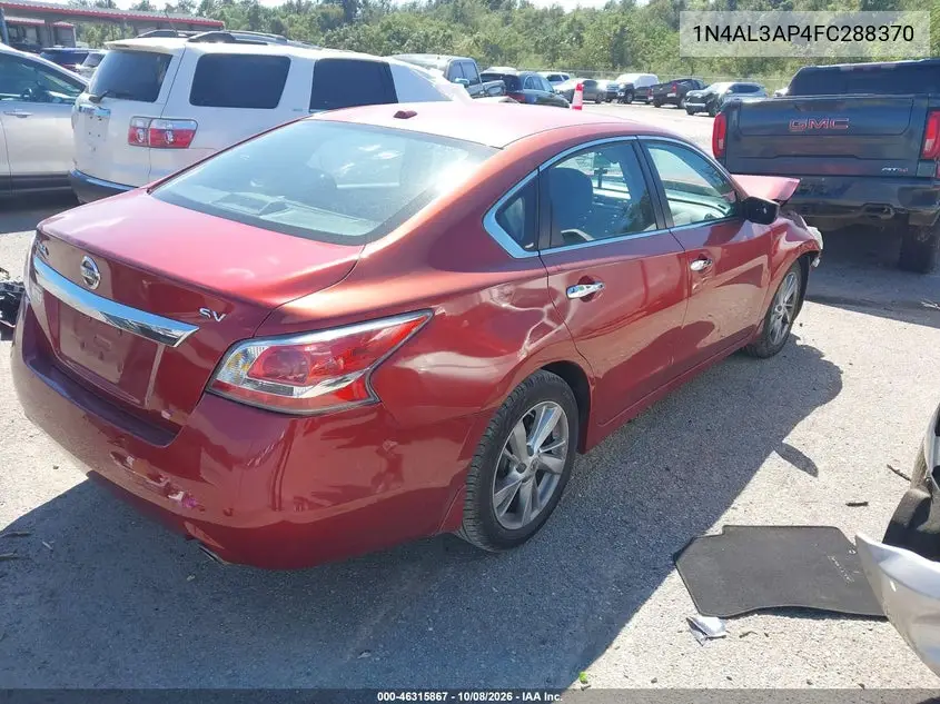 2015 NISSAN ALTIMA VIN 1N4AL3AP4FC288370 — фото 4