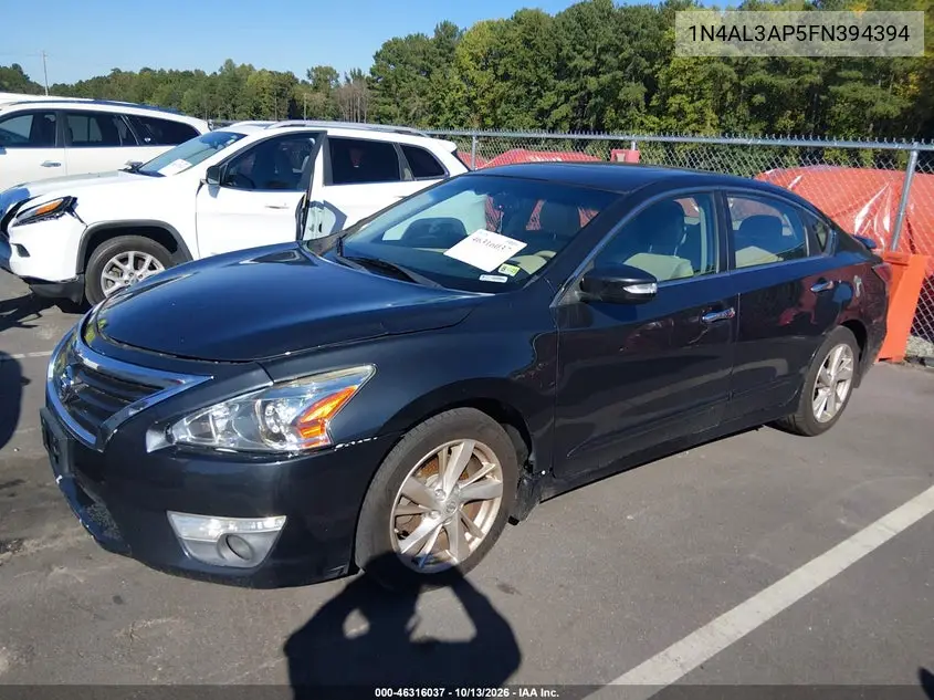 2015 NISSAN ALTIMA VIN 1N4AL3AP5FN394394 — фото 2