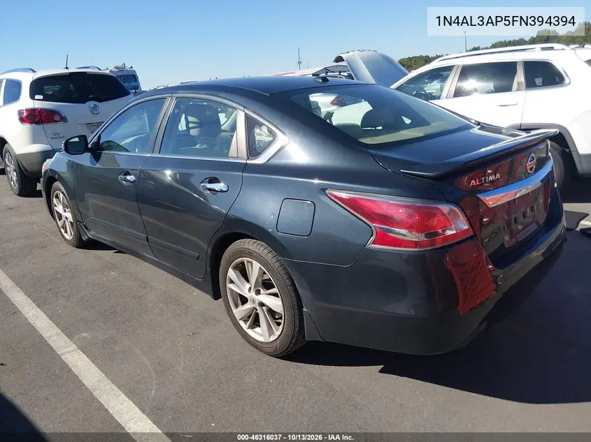 2015 NISSAN ALTIMA VIN 1N4AL3AP5FN394394 — фото 3