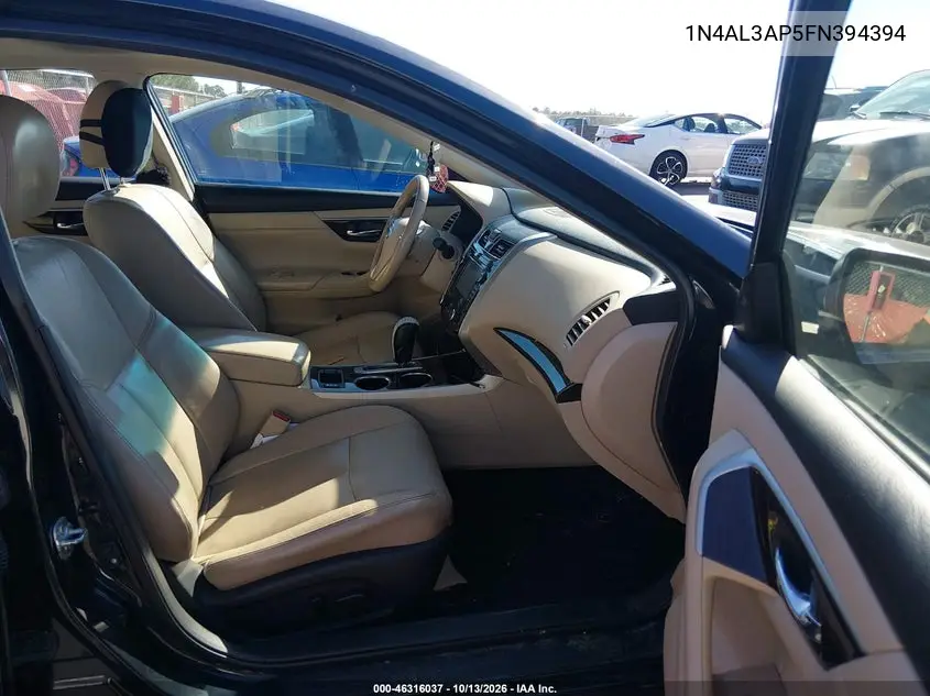 2015 NISSAN ALTIMA VIN 1N4AL3AP5FN394394 — фото 5