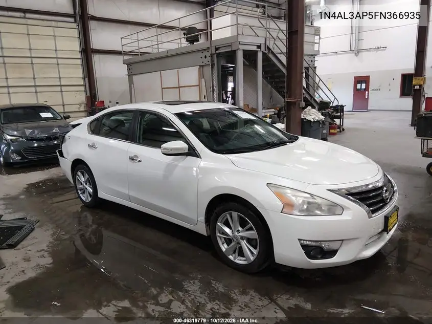 NISSAN ALTIMA 2015, VIN 1N4AL3AP5FN366935