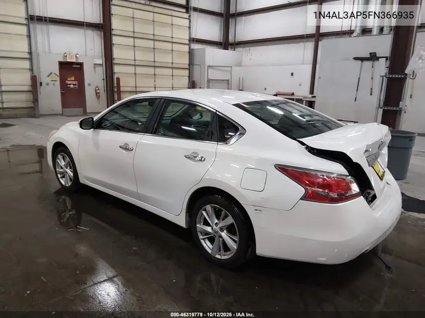 2015 NISSAN ALTIMA VIN 1N4AL3AP5FN366935 — фото 3