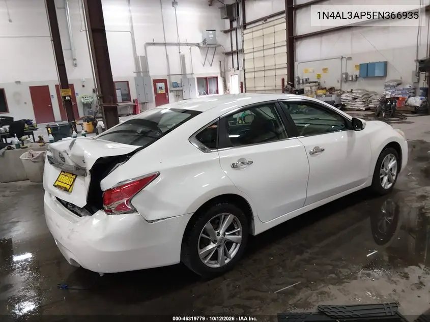 2015 NISSAN ALTIMA VIN 1N4AL3AP5FN366935 — фото 4