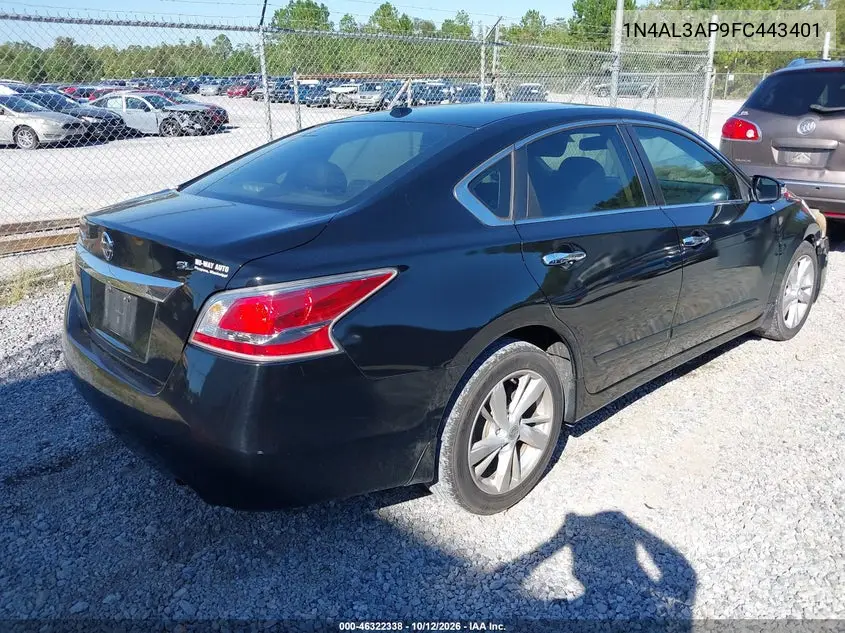 2015 NISSAN ALTIMA VIN 1N4AL3AP9FC443401 — фото 4