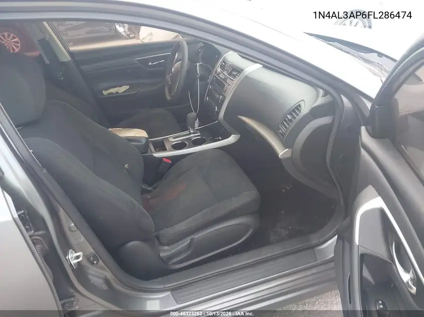2015 NISSAN ALTIMA VIN 1N4AL3AP6FC286474 — фото 5
