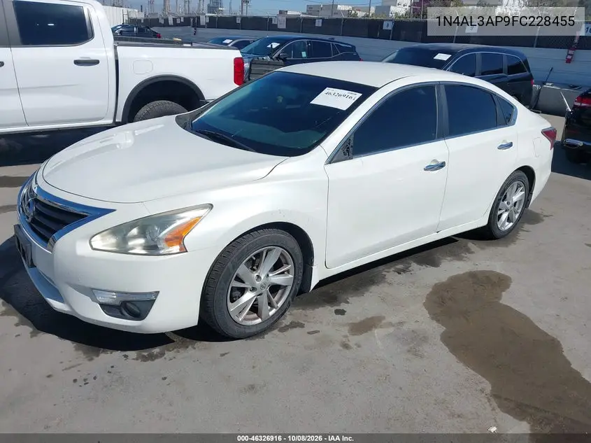 2015 NISSAN ALTIMA VIN 1N4AL3AP9FC228455 — фото 2