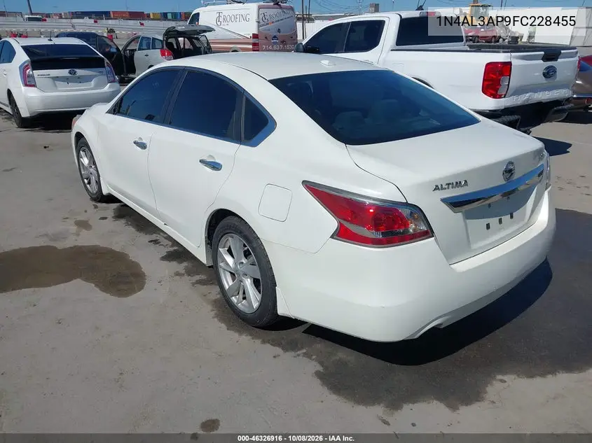 2015 NISSAN ALTIMA VIN 1N4AL3AP9FC228455 — фото 3