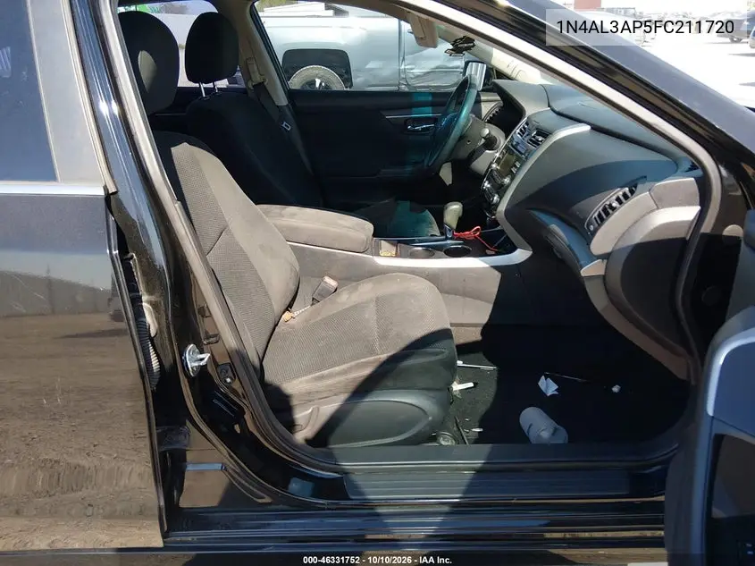 2015 NISSAN ALTIMA VIN 1N4AL3AP5FC211720 — фото 5