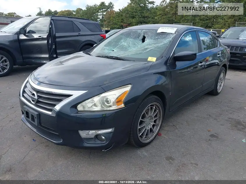 2015 NISSAN ALTIMA VIN 1N4AL3AP8FC227992 — фото 2