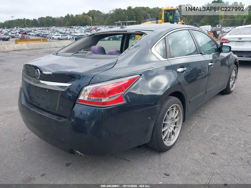 2015 NISSAN ALTIMA VIN 1N4AL3AP8FC227992 — фото 4