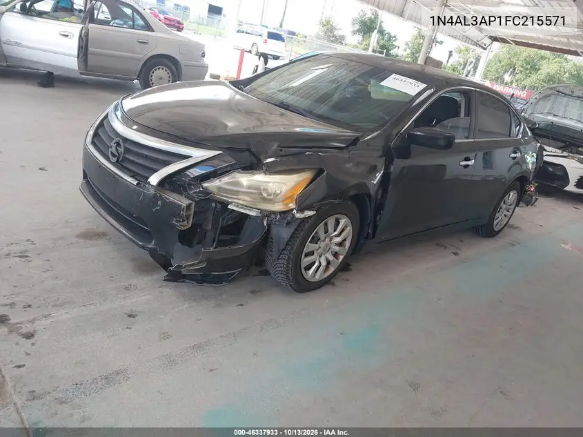 2015 NISSAN ALTIMA VIN 1N4AL3AP1FC215571 — фото 2