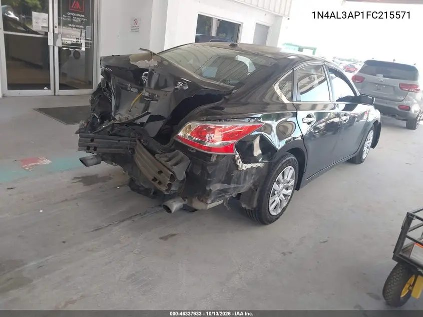 2015 NISSAN ALTIMA VIN 1N4AL3AP1FC215571 — фото 4