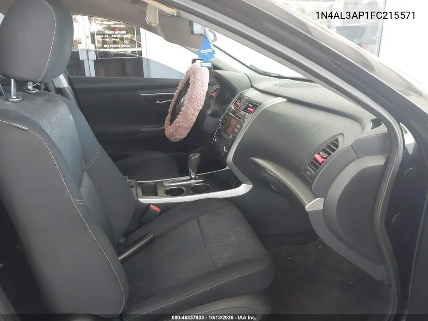2015 NISSAN ALTIMA VIN 1N4AL3AP1FC215571 — фото 5