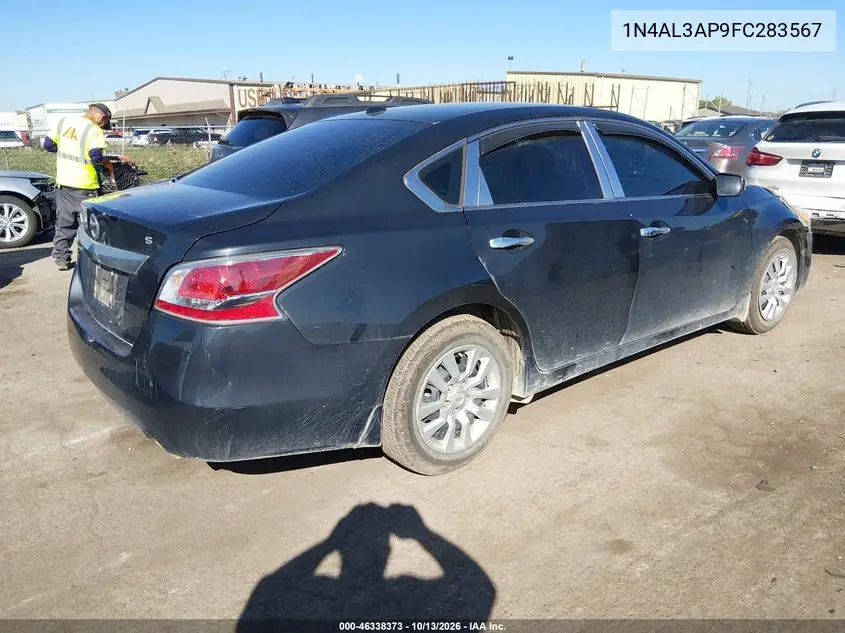 2015 NISSAN ALTIMA VIN 1N4AL3AP9FC283567 — фото 4