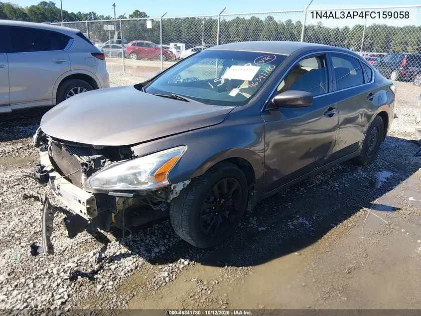 2015 NISSAN ALTIMA VIN 1N4AL3AP4FC159058 — фото 2