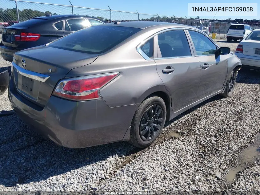 2015 NISSAN ALTIMA VIN 1N4AL3AP4FC159058 — фото 4