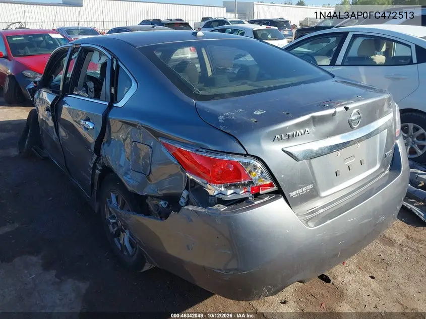 2015 NISSAN ALTIMA VIN 1N4AL3AP0FC472513 — фото 3