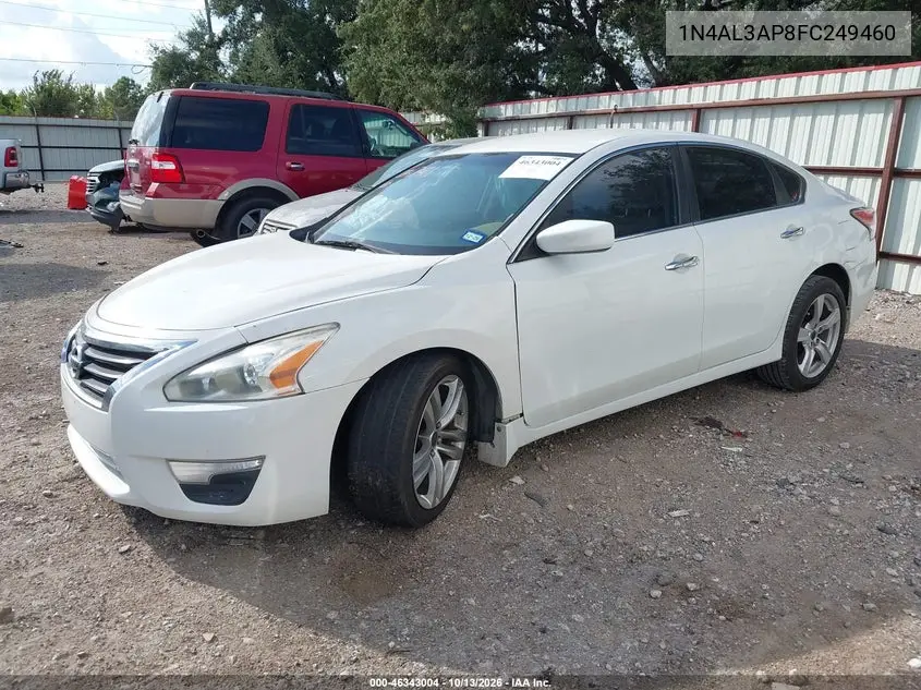 2015 NISSAN ALTIMA VIN 1N4AL3AP8FC249460 — фото 2