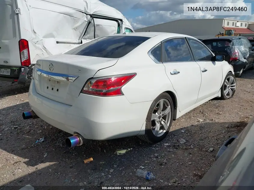 2015 NISSAN ALTIMA VIN 1N4AL3AP8FC249460 — фото 4