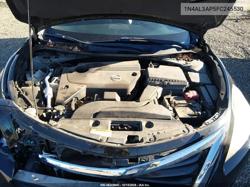 2015 NISSAN ALTIMA VIN 1N4AL3AP5FC245530 — фото 10
