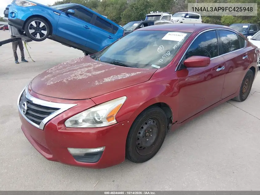 2015 NISSAN ALTIMA VIN 1N4AL3AP9FC425948 — фото 2