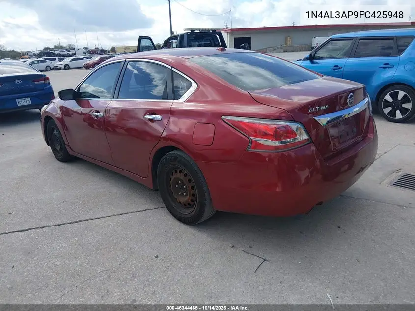2015 NISSAN ALTIMA VIN 1N4AL3AP9FC425948 — фото 3
