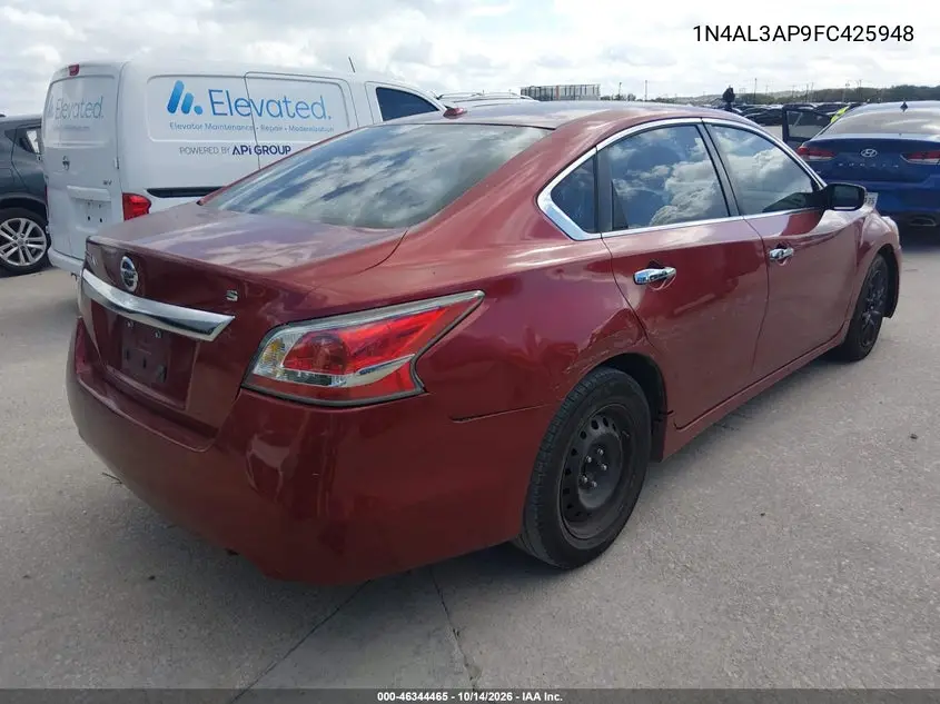 2015 NISSAN ALTIMA VIN 1N4AL3AP9FC425948 — фото 4