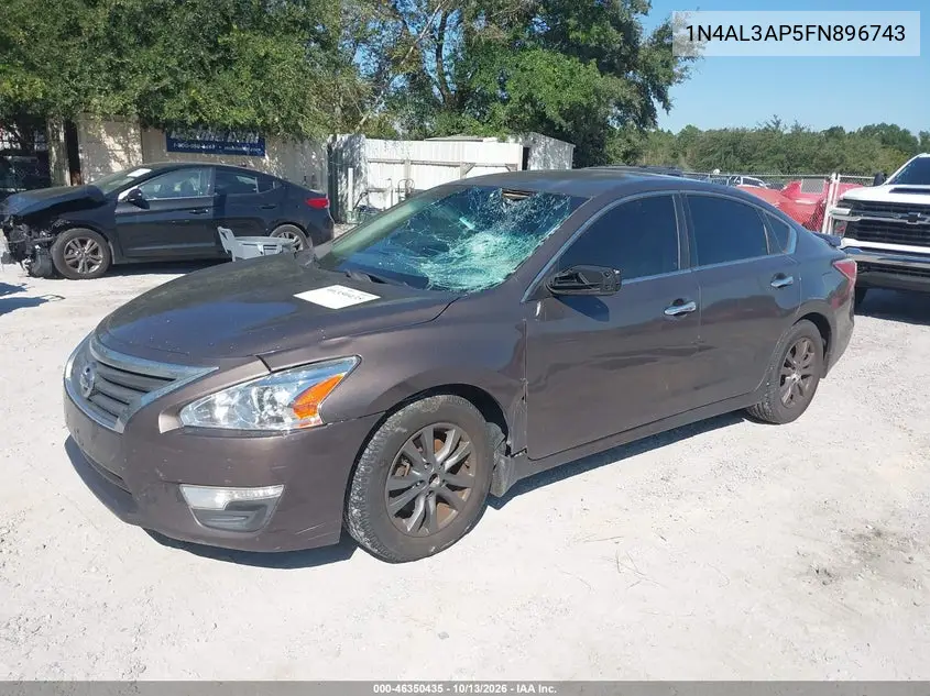 2015 NISSAN ALTIMA VIN 1N4AL3AP5FN896743 — фото 2