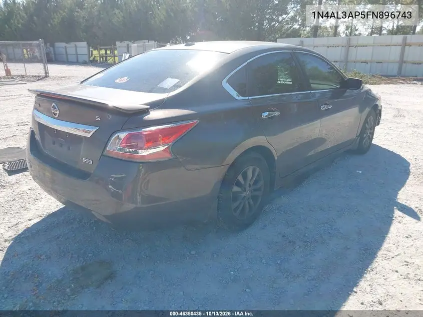 2015 NISSAN ALTIMA VIN 1N4AL3AP5FN896743 — фото 4
