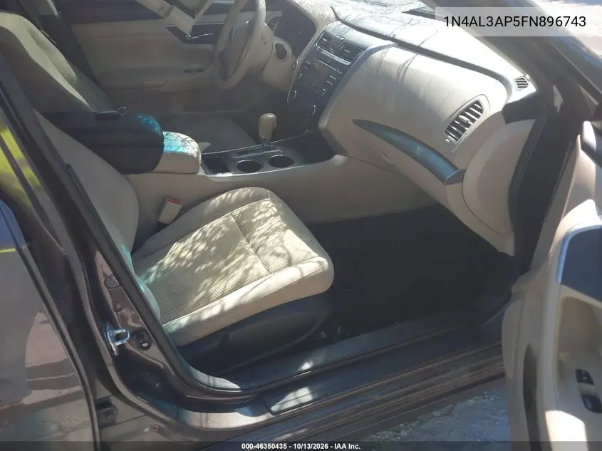 2015 NISSAN ALTIMA VIN 1N4AL3AP5FN896743 — фото 5