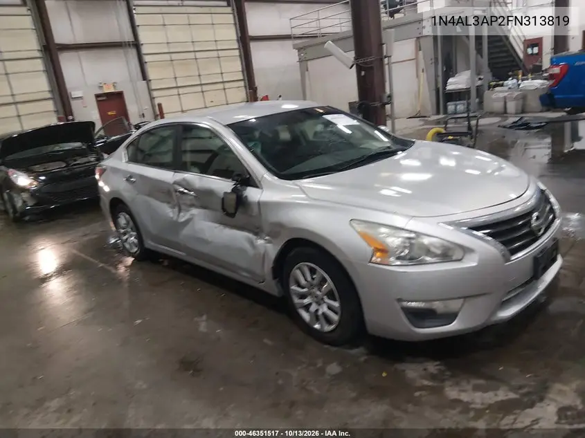 NISSAN ALTIMA 2015, VIN 1N4AL3AP2FN313819