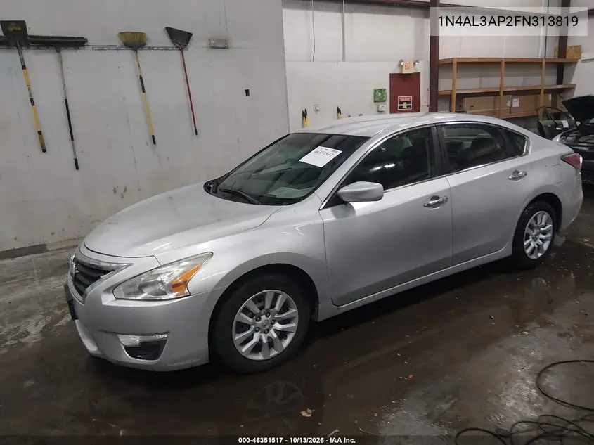2015 NISSAN ALTIMA VIN 1N4AL3AP2FN313819 — фото 2