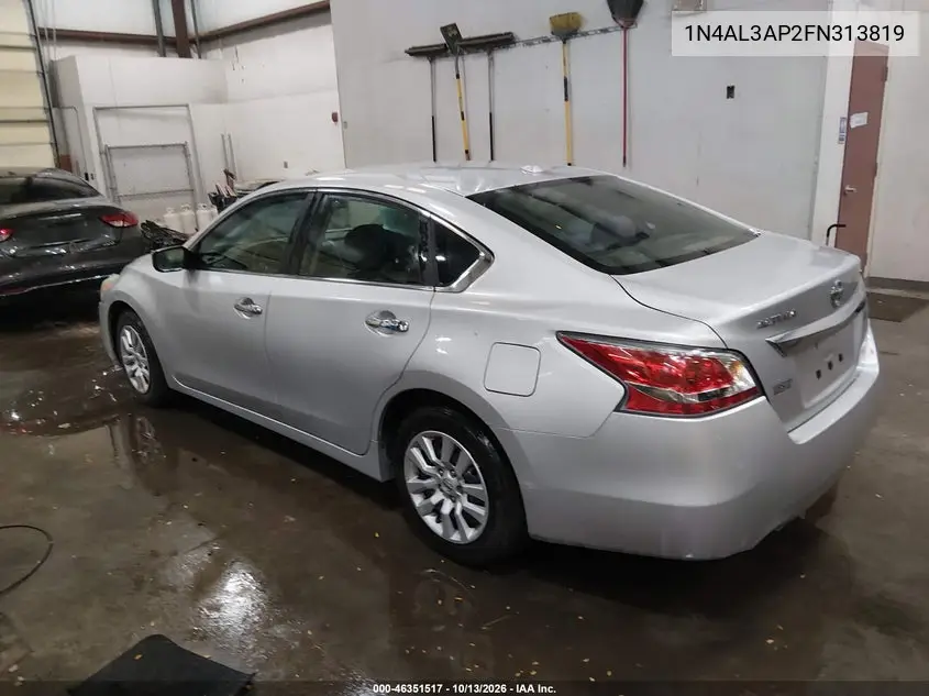 2015 NISSAN ALTIMA VIN 1N4AL3AP2FN313819 — фото 3
